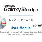 Samsung Galaxy S6 Edge G925P Smartphone Phone Sprint User Manual Guide CD