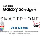 Samsung Galaxy S6 Edge Plus Edge+ G928V Smartphone Verizon User Manual Guide CD