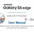 Samsung Galaxy S6 Edge G925T Smartphone Phone T-mobile User Manual Guide CD