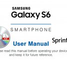 Samsung Galaxy S6 G920P Smartphone Phone Sprint User Manual Guide PDF CD