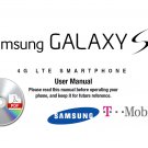 Samsung Galaxy S5 G900T Smartphone Phone T-mobile User Manual Guide PDF CD