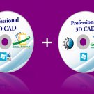 2023 Pro 2D 3D CAD software 3d parametric modeling WINDOWS 10 8 7 XP PC