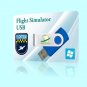 Realistic Flight Simulator Game Sim Aircraft Software Windows XP 7 8 10 USB