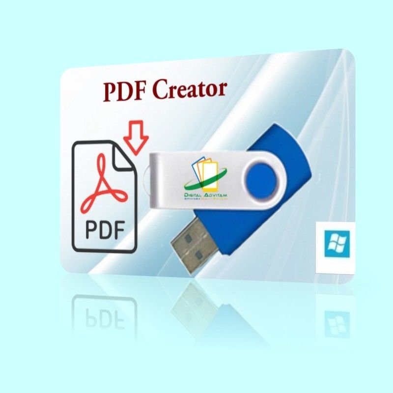 2023 PDF Creator Converter Windows 10 8 XP create convert split delete merge USB