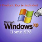 Microsoft Windows XP Home SP3 reinstall Repair Recover Restore Install Boot USB