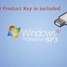 Microsoft Windows XP Professional 32bit 64bit SP3 Repair Recover Restore Fix USB