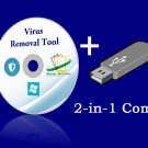Kaspersky Virus Removal Security Antivirus Malware Fix Windows 10 8 XP CD USB