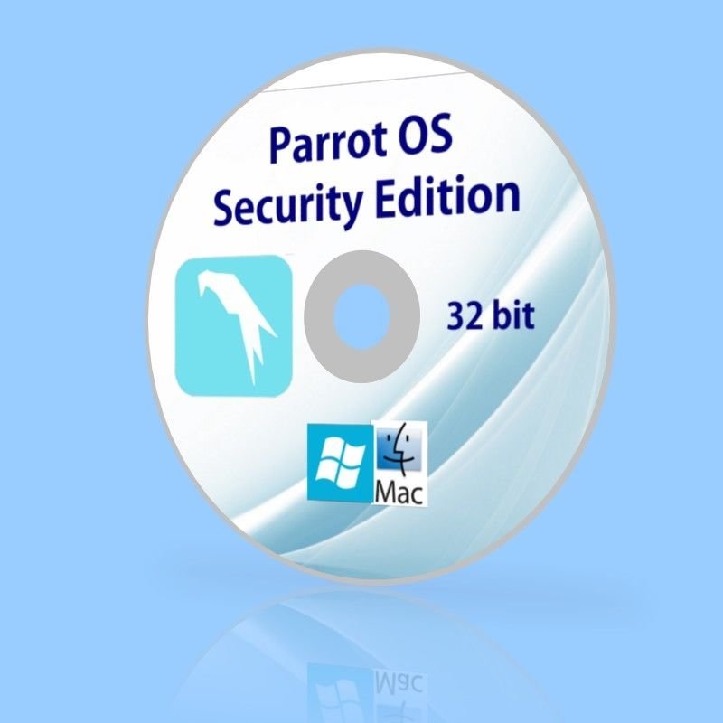 Parrot Secure OS 32bit 32 bit Live disc Penetration Test Hacking Latest 4.01 DVD