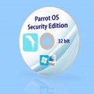 Parrot Secure OS 32bit 32 bit Live disc Penetration Test Hacking Latest 4.01 DVD