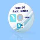 Parrot Studio OS 64bit 64 bit Live disc multimedia video editing Latest 4.01 DVD