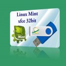 Linux Mint 19 OS LIVE xfce Desktop 32 BIT 32bit Tara Replace Windows Vista USB