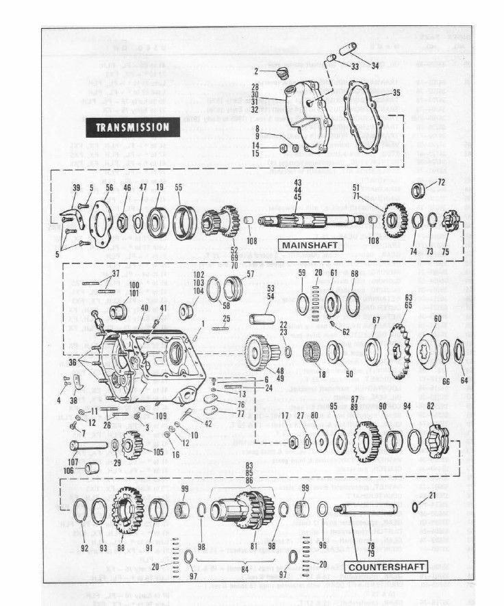 Harley Davidson 1941 1978 Parts Catalog Super Glide FL FLH FX FXE FXS ...