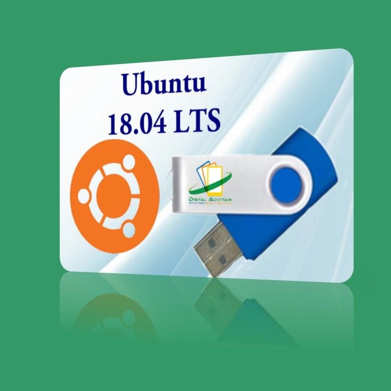 Latest Ubuntu Linux Live USB 64bit 64 bit OS 18.04 Version Reliable Stable USB