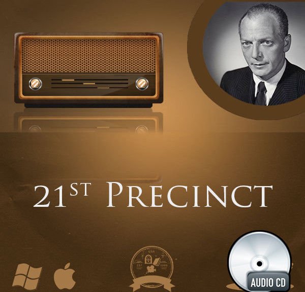 21st Precinct Old Time Radio Show Crime Police Drama detective OTR Audio CD