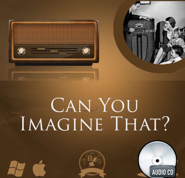 Can You Imagine That Old Time Radio Show OTR Strange News Classic Audio CD disc