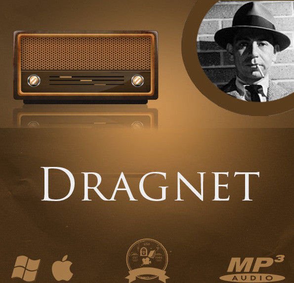 Dragnet Old Time Radio Show OTR detective crime police drama 344 MP3 DVD CD disc