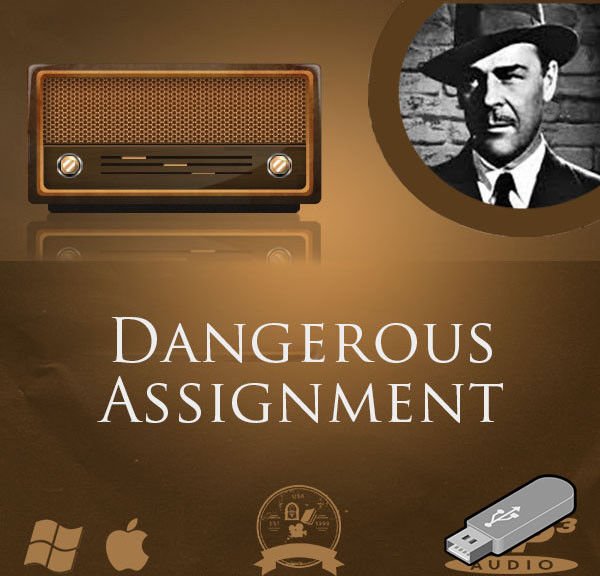 Dangerous Assignment Old Time Radio Show OTR Spy Stories 99 MP3 USB