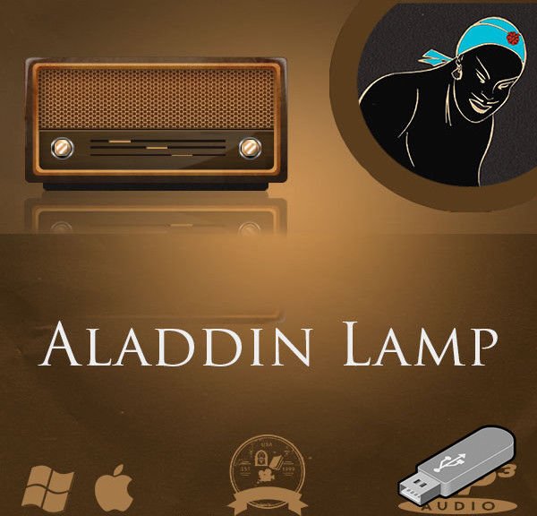 Aladdin Lamp Old Time Radio Show OTR fantasy classic vintage 36 MP3 USB