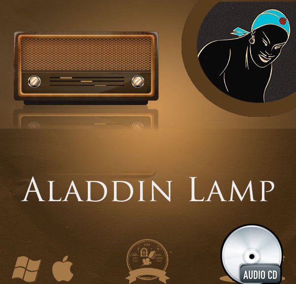 Aladdin Lamp Old Time Radio Show  OTR fantasy classic vintage Audio CD