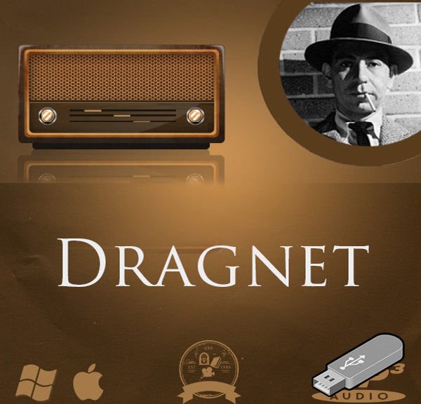 Dragnet Old Time Radio Show OTR detective crime police drama 344 MP3 USB