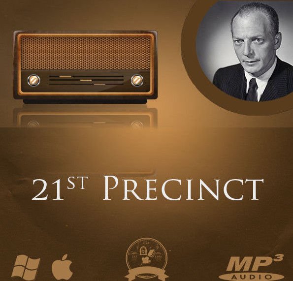 21st Precinct Old Time Radio Show Crime Police Drama OTR 100 MP3 disc DVD