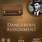 Dangerous Assignment Old Time Radio Show OTR Spy Stories 99 MP3 disc DVD