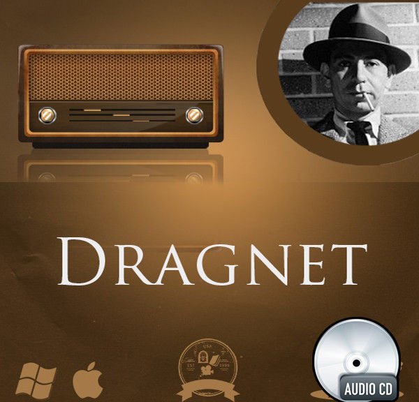Dragnet Old Time Radio Show OTR detective crime police drama Episode Audio CD