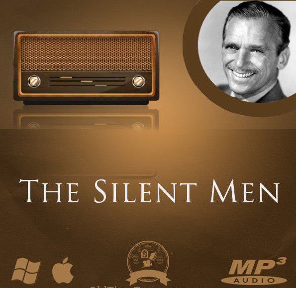 The Silent Men Old Time Radio Shows OTR 27 Episodes MP3 CD disc