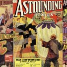 Astounding Stories Pulp Magazine Science Fiction 29 issues DVD Disc 2 1933-1936