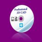 Professional CAD Software 2D CAD open DWG DXF autocad files Windows XP, 7, 8 10
