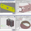 3D CAD CAM software DXF Geometry Programming Design WINDOWS 10 8 7 XP PC