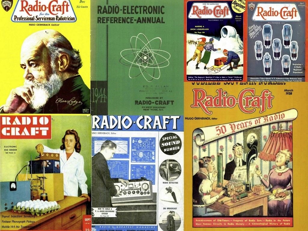 Radio Craft Magazines Electronics Complete Collection 247 PDF Magazine 1929-1948