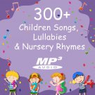 300+ Childrens Songs Lullabies & Nursery Rhymes Sing Along Baby Kids mp3 disc CD