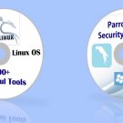 2-in-1 KALI LINUX Parrot OS Operating system Hack Security Testing 64 bit DVD