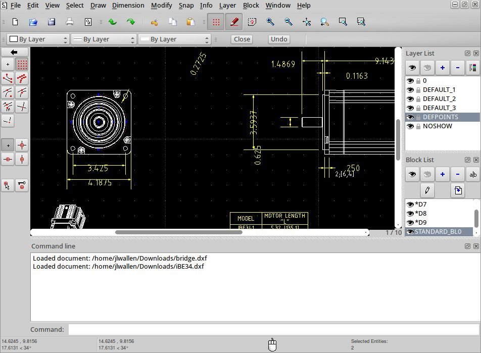 cad drawing for a mac
