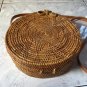 Rattan Sling Bags, Canteen Bags, Women Bags| Pattern - Butterfly Clip