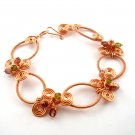 Wire Jewelry Tutorial Project - Downloadable Instructions - Nicole Bracelet