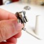 Silver Adjustable Elephant Ring