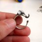 Silver Adjustable Elephant Ring