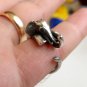 Silver Adjustable Elephant Ring