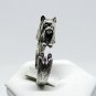 Silky Terrier Ring In Sterling Silver, Silver Ring Toy Terrier, Terrier Jewelry