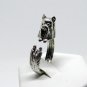 Silky Terrier Ring In Sterling Silver, Silver Ring Toy Terrier, Terrier Jewelry