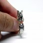 Yorkshire Terrier Ring, Silver Yorkie Made Of Sterling Silver, Adjustable Ring