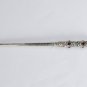 Silver Cigarette Holder for Slim Cigarettes, Floral Cigarette Case with Garnets