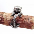 Marmoset Monkey Ring, Silver Ring, Marmoset Jewelry, Little Monkey Ring, Rings