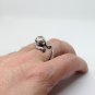 Marmoset Monkey Ring, Silver Ring, Marmoset Jewelry, Little Monkey Ring, Rings