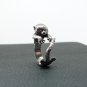 Marmoset Monkey Ring, Silver Ring, Marmoset Jewelry, Little Monkey Ring, Rings