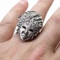 Sterling Silver Mask Ring, Venice Masquerade Ring, 925 Sterling Silver Ring