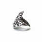 Sterling Silver Mask Ring, Venice Masquerade Ring, 925 Sterling Silver Ring