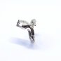 Tulip Ring, Silver Tulip Ring, Sterling Silver Ring, Flower Ring Adjustable Ring
